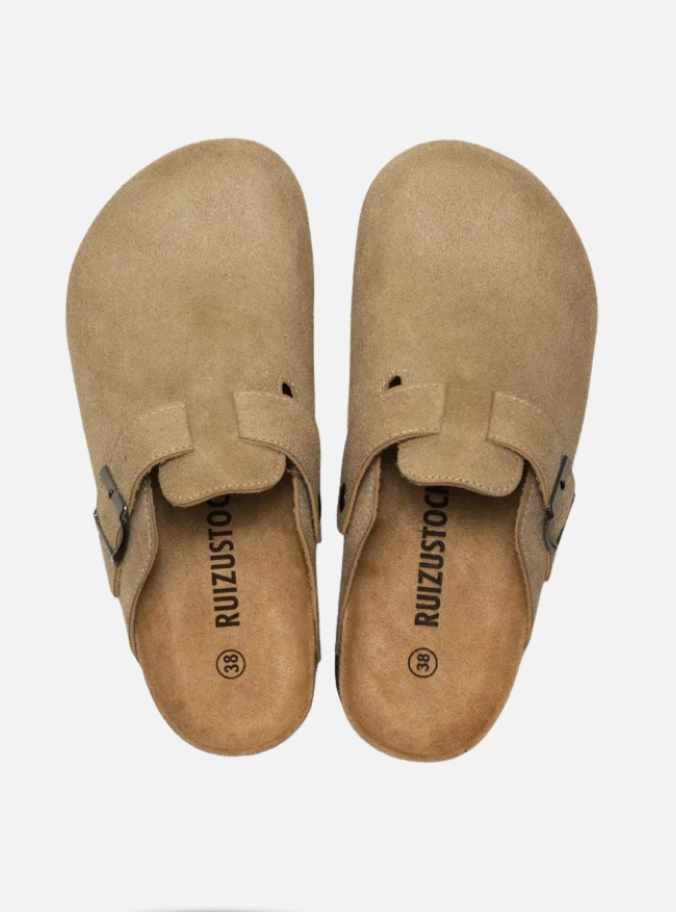 Sandália clog feminina - Damasco