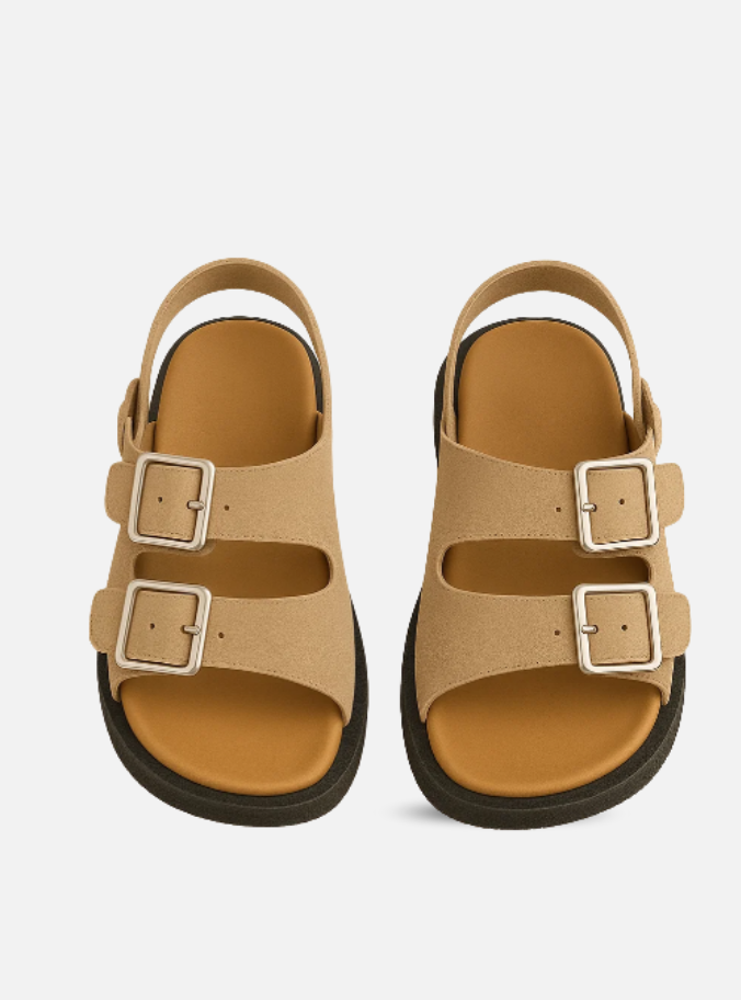 Sandália Papete - Bage com tira traseira