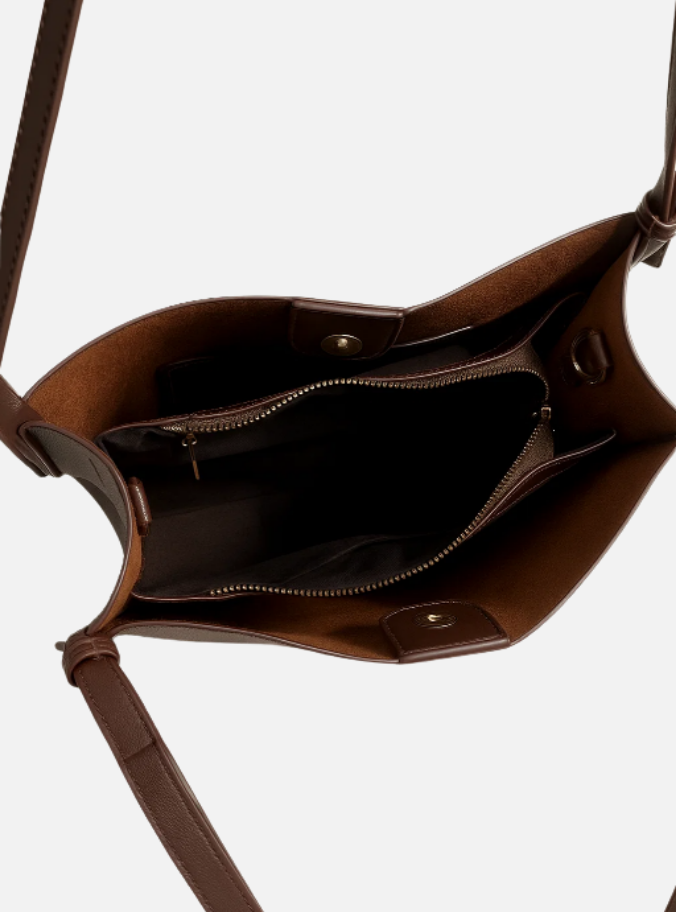 Nova bolsa transversal moderna de ombro único e grande capacidade